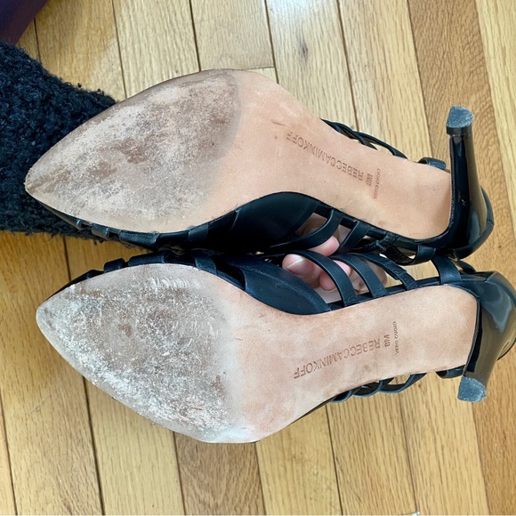 Rebecca Minkoff Randi Leather Pointed-Toe Pumps 8 - Picture 8 of 9